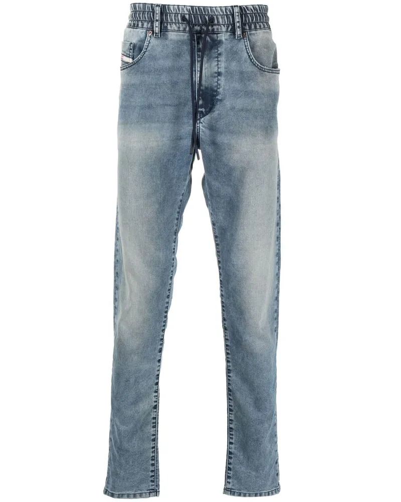 Diesel D-Strukt Slim-Fit-Joggjeans - Blau Blau