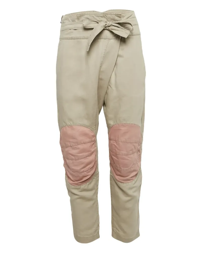 Zadig & Voltaire Hose mit Wickeloptik - Nude Nude