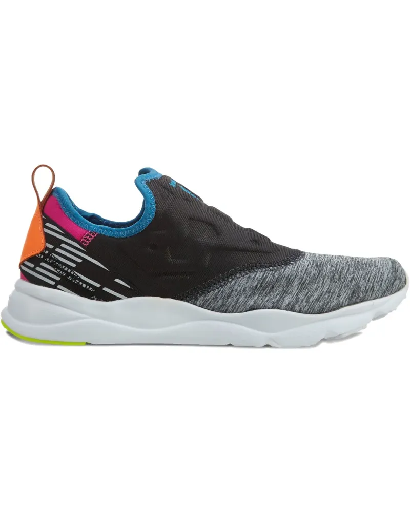 Reebok Furylite Slip-On Lux "Coal/Blue/Pink/Peach/Yellow" Sneakers - Schwarz Schwarz