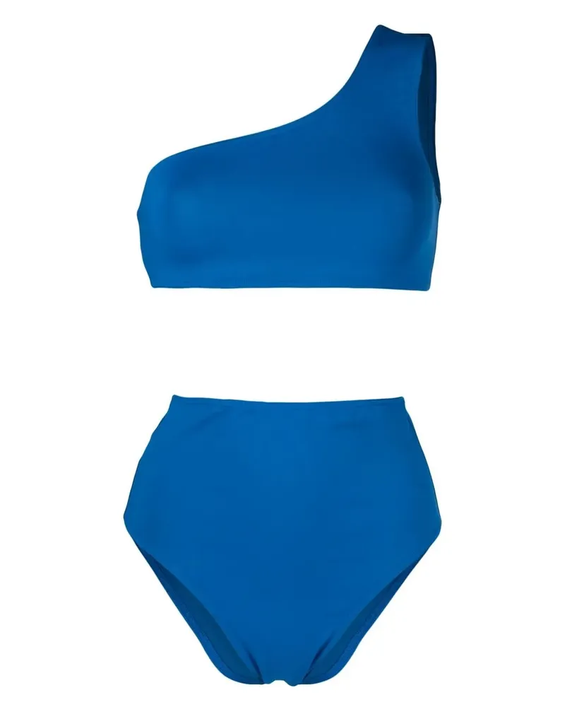 Eres Symbole One-Shoulder-Bikinioberteil - Blau Blau