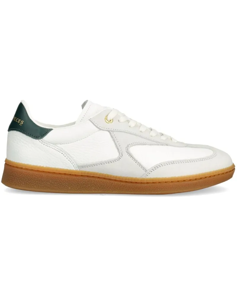 Filling Pieces Sneakers aus Leder - Weiß Weiß