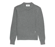 Pullover mit rundem Ausschnitt - Grau