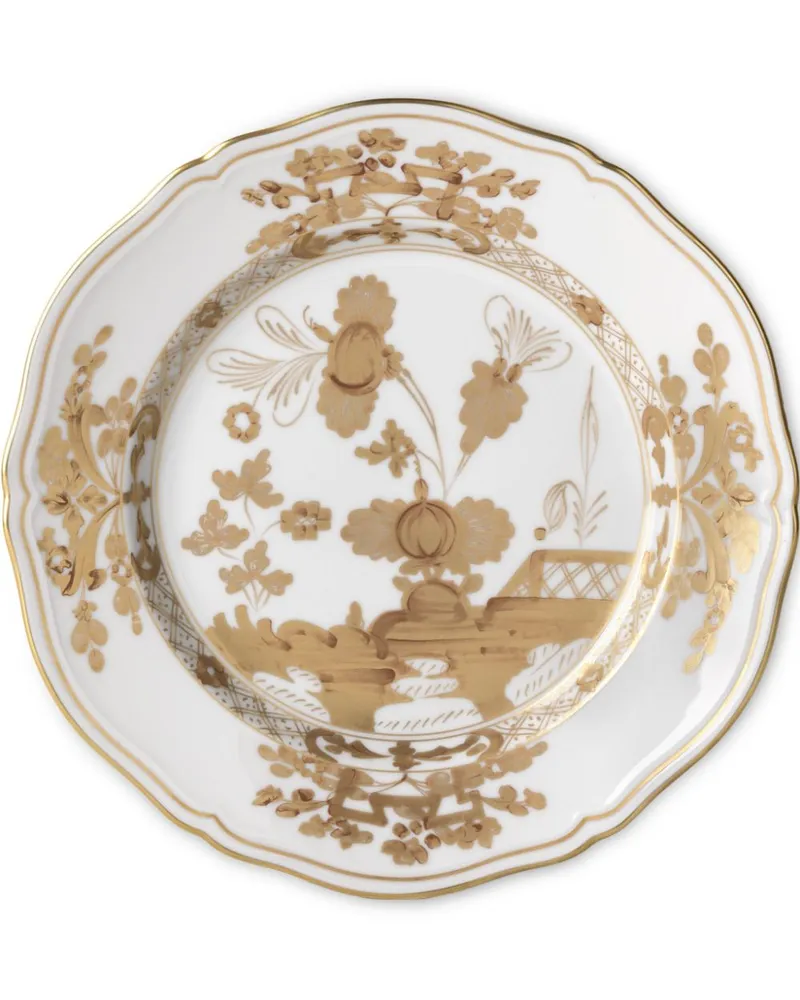 Ginori 1735 Flacher Oriente Italiano Teller (26,5cm) - Weiß Weiß