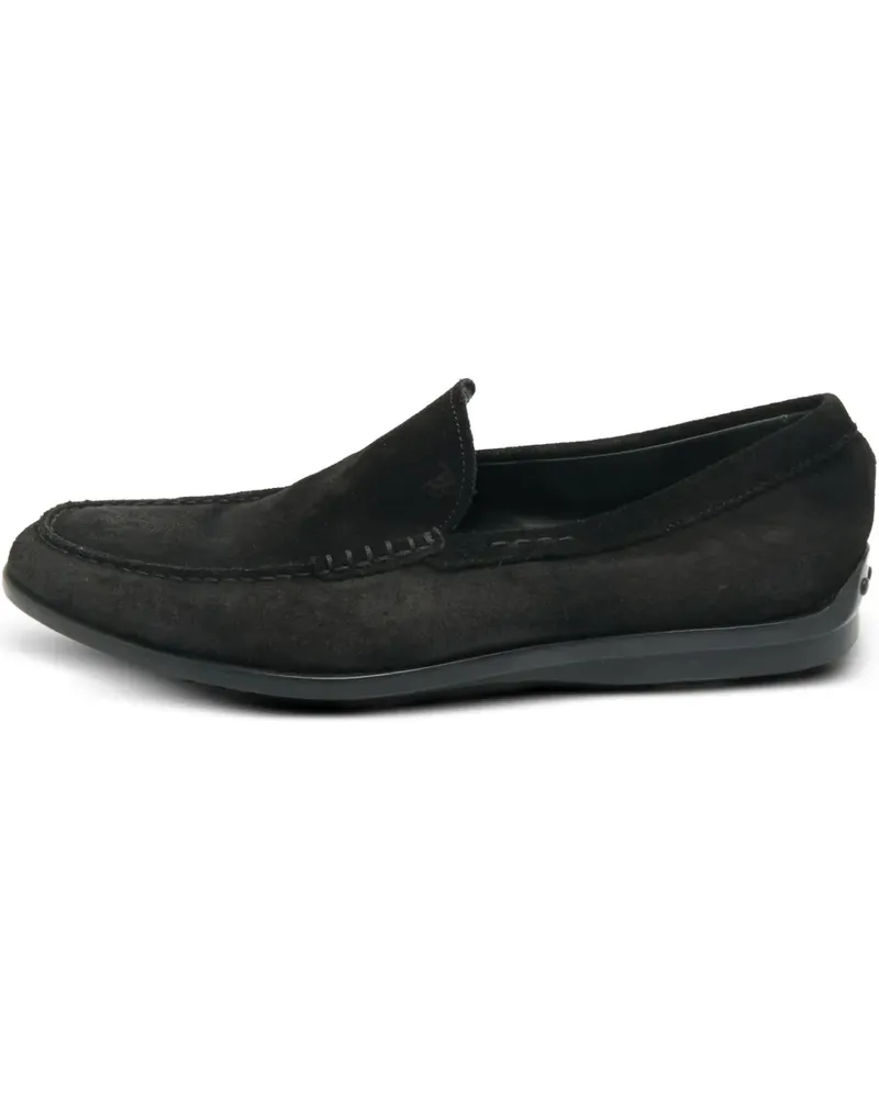 TOD'S suede loafers - Schwarz Schwarz