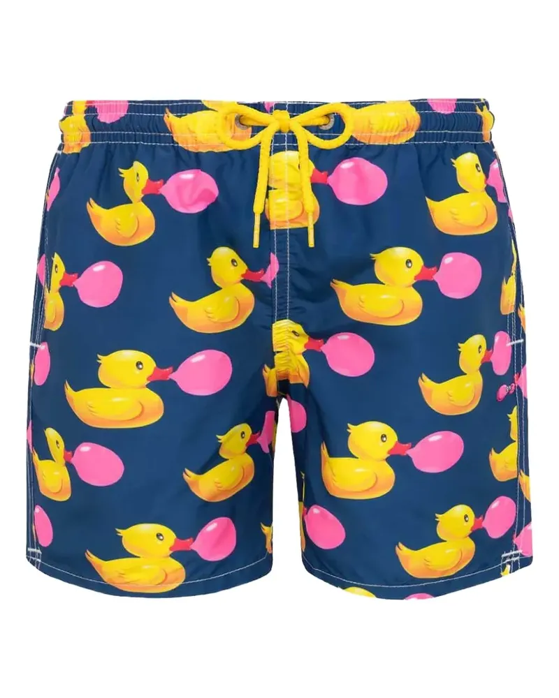 MC2 Saint Barth x Big Babol Lighting Badeshorts mit Enten-Print - Blau Blau