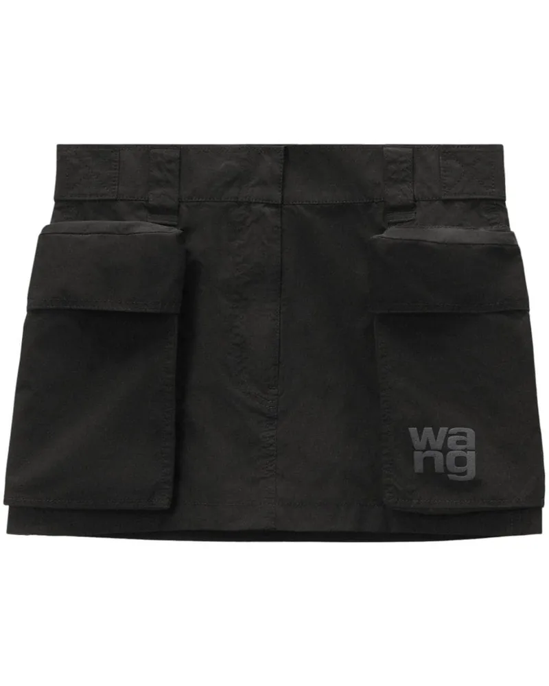 Alexander Wang Minirock mit Taschen - Schwarz Schwarz