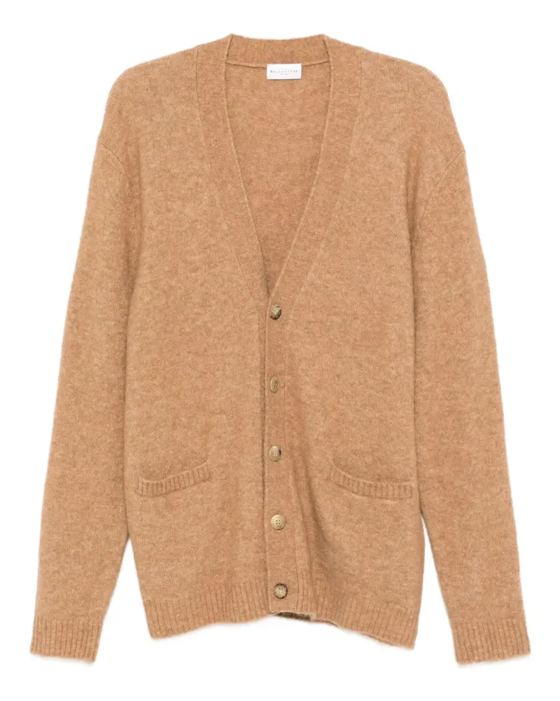 Ballantyne Cardigan mit V-Ausschnitt - Braun Braun