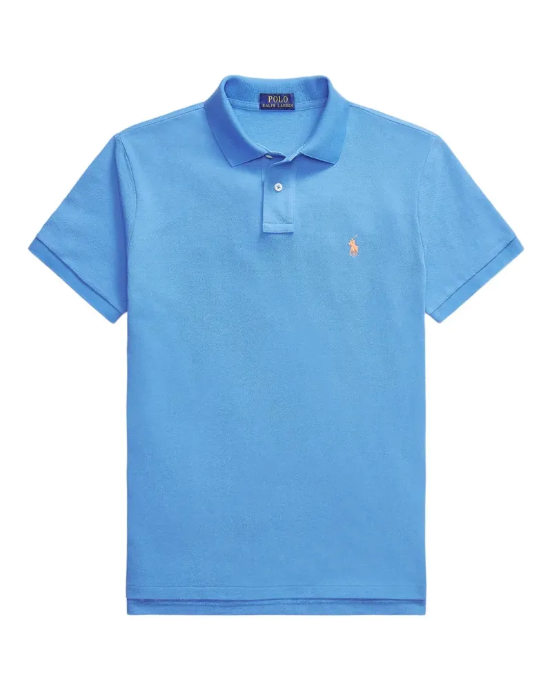 Ralph Lauren logo-embroidered polo shirt - Blau Blau