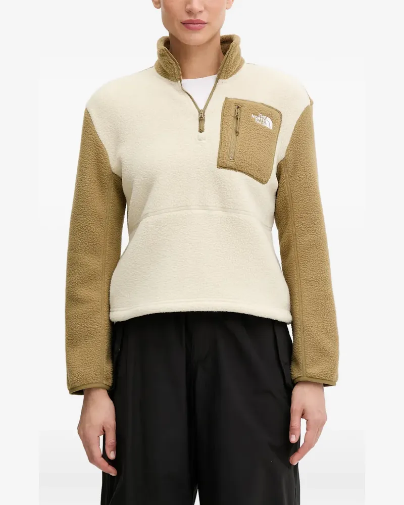 The North Face Sweatshirt mit Fleece-Struktur - Nude Nude