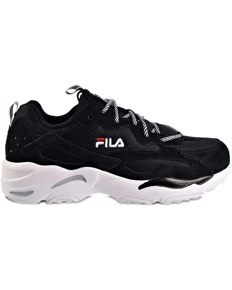 Fila Ray Tracer "Black/White/Red" Sneakers - Schwarz Schwarz