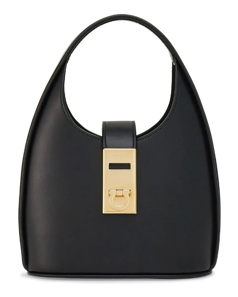 Ferragamo Gürtel mit Gancini-Schnalle - Schwarz Schwarz