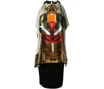 tribal dress - Schwarz
