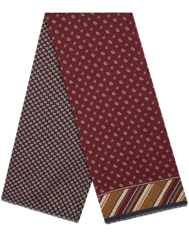 Etro Paisley-Schal - Rot Rot