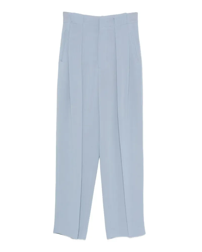 Victoria Beckham tailored pleated trousers - Blau Blau