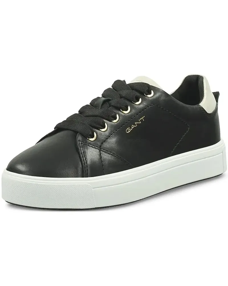 Gant Avona Sneakers aus Leder - Schwarz Schwarz