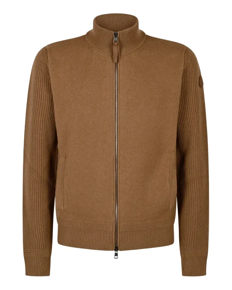 Moncler Cardigan mit Stehkragen - Braun Braun