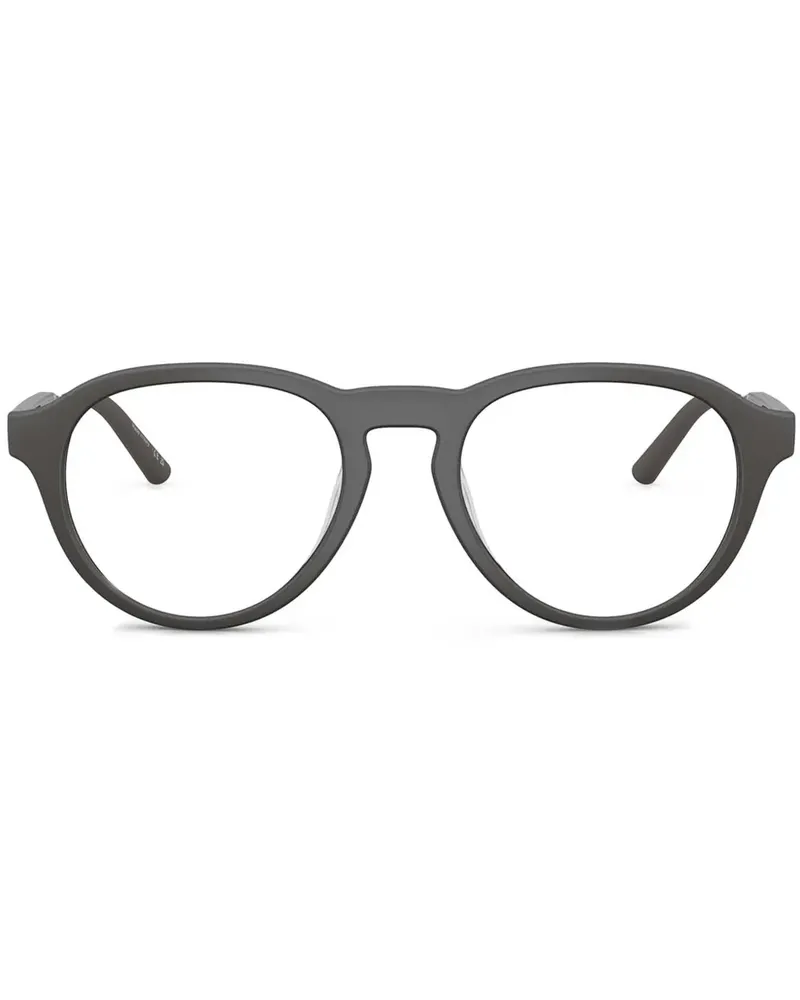 Oliver Peoples R-8R Brille mit rundem Gestell - Grau Grau
