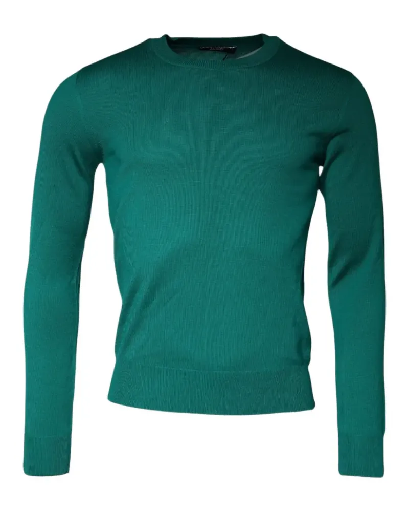 Dolce & Gabbana Pullover mit rundem Ausschnitt - Grün Grün