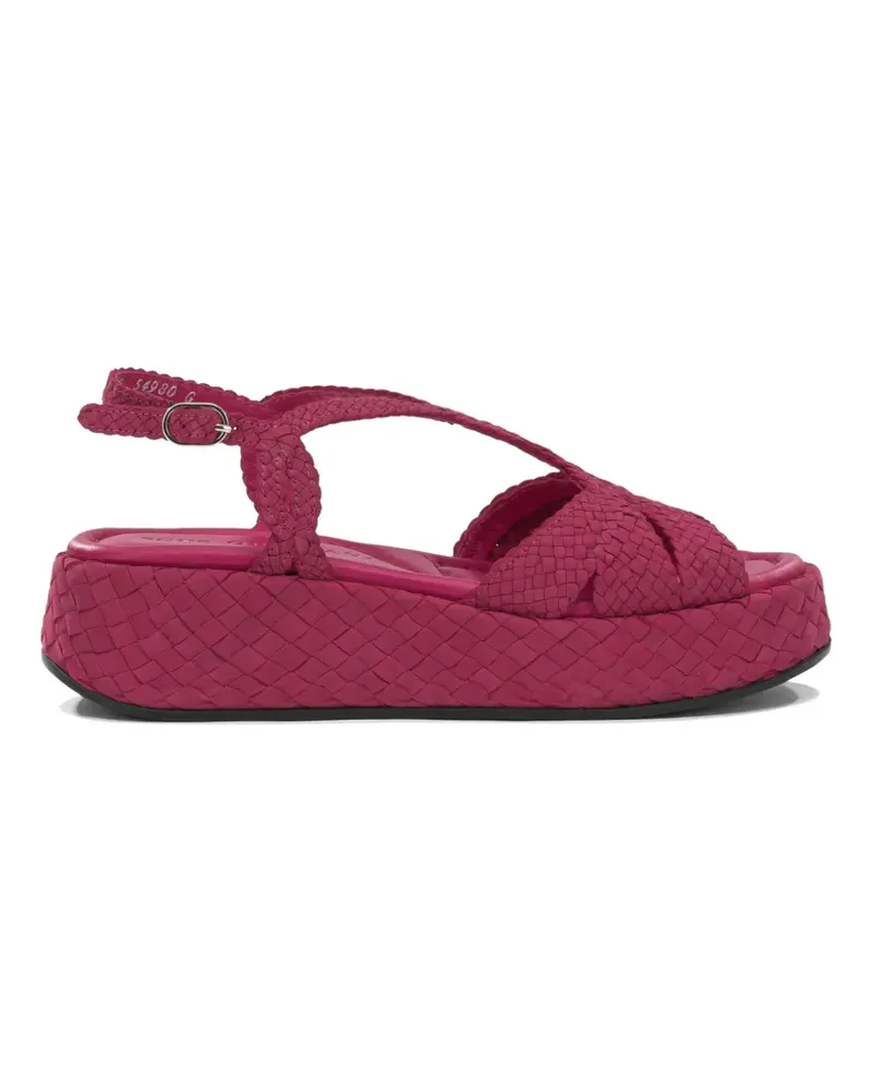 Toni Pons woven platform sandals - Rosa Rosa