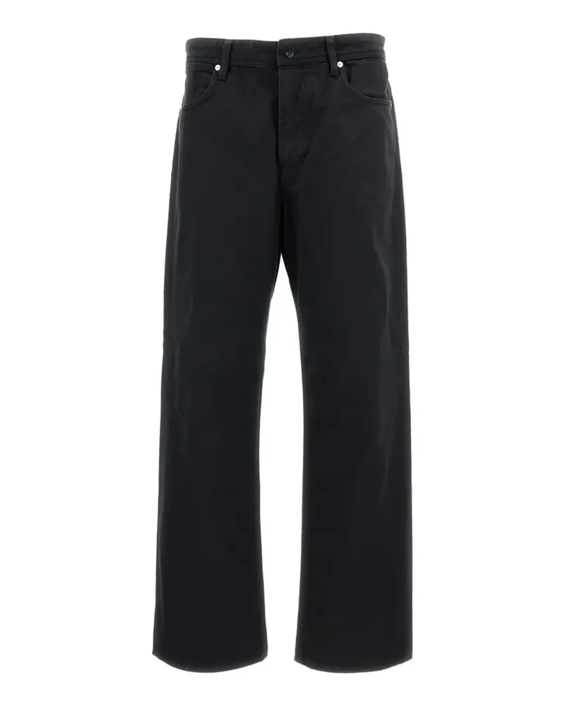 Stone Island Jeans mit weitem Bein - Schwarz Schwarz