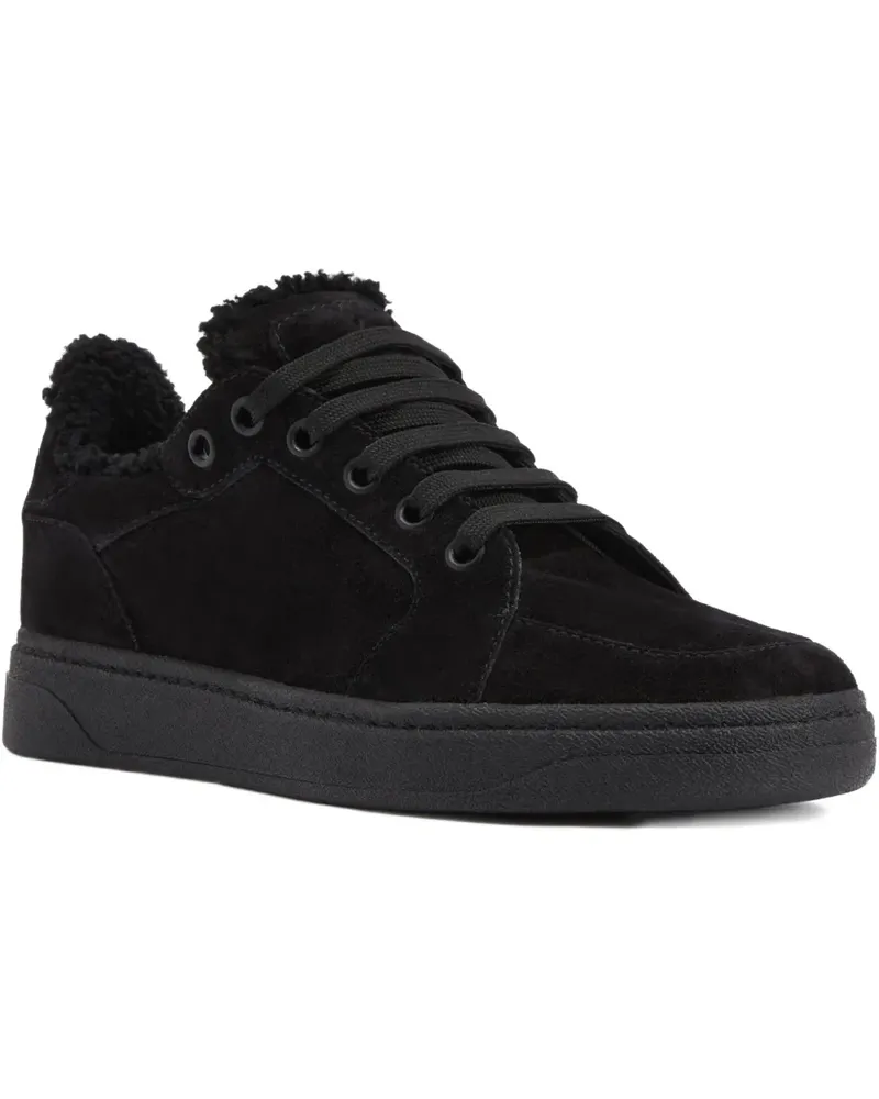 Giuseppe Zanotti Low-Top-Sneakers aus Wildleder - Schwarz Schwarz