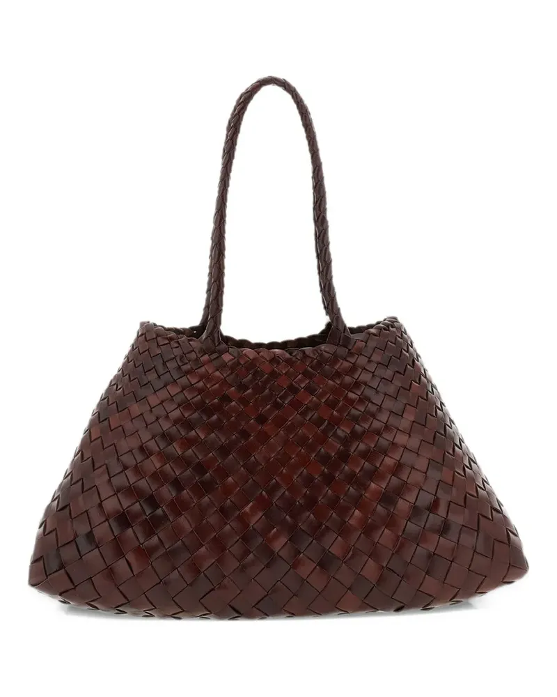 Dragon Diffusion Large Santa Croce leather shoulder bag - Rot Rot