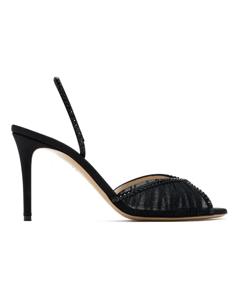 Andrea Wazen Verzierte Jen Pumps - Schwarz Schwarz