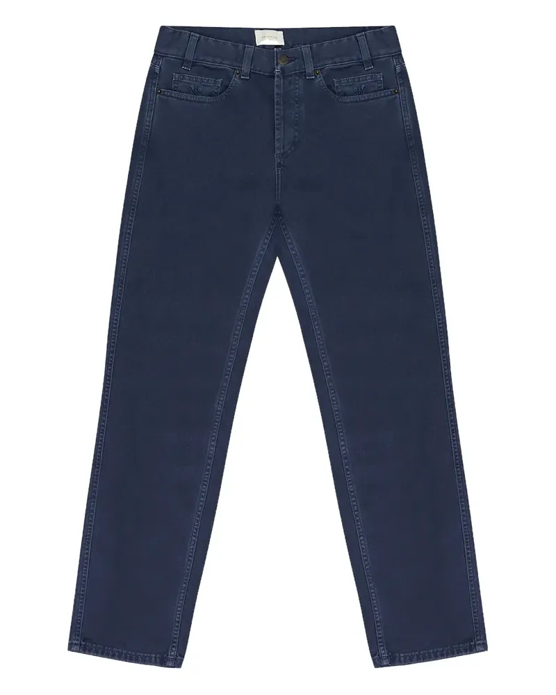 Aimé Leon Dore garment-dyed belt-loops jeans - Blau Blau