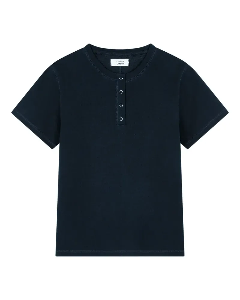 STUDIO TOMBOY Kurzärmeliges Oberteil - Schwarz Schwarz