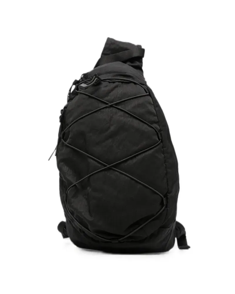 C.P. Company Lens-detail crossbody backpack - Schwarz Schwarz