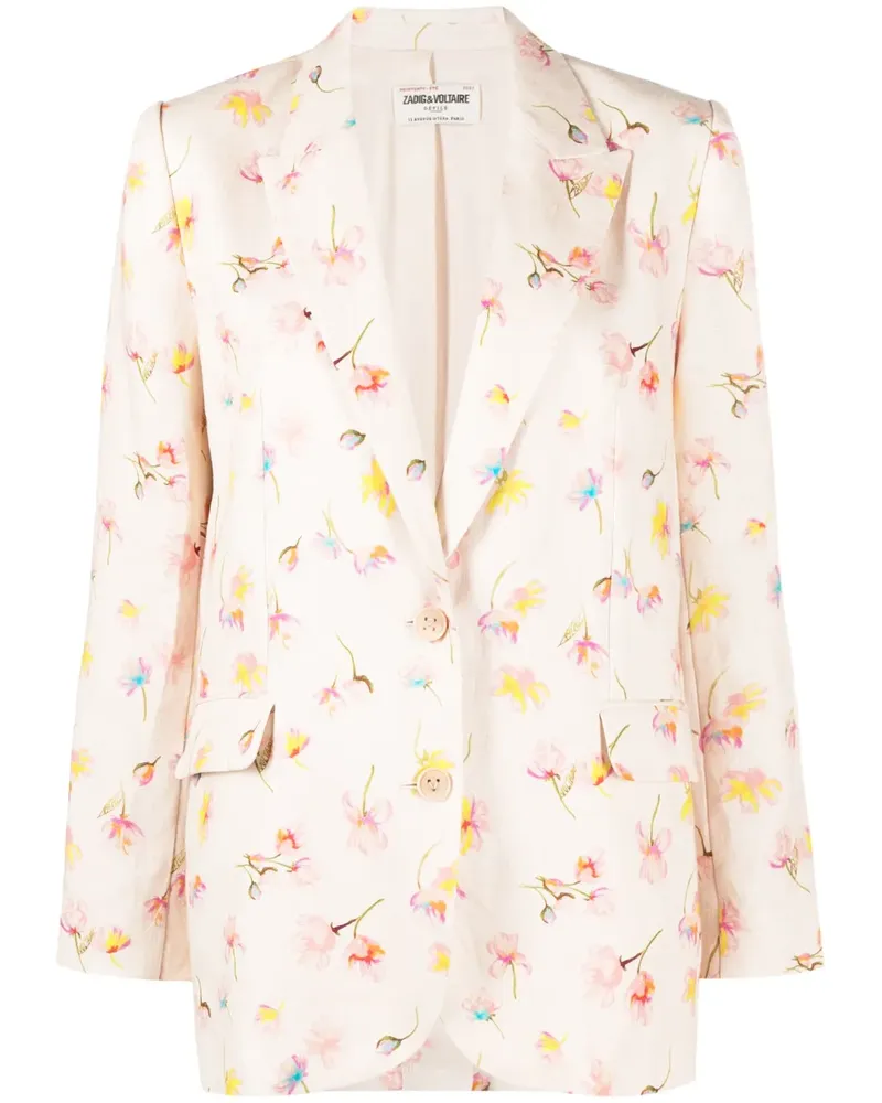 Zadig & Voltaire Vegy Blazer - Nude Nude