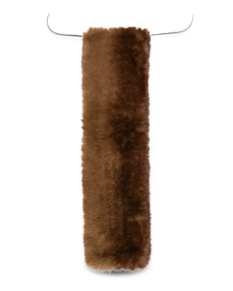 APPARIS rectangle-shape scarf - Braun Braun