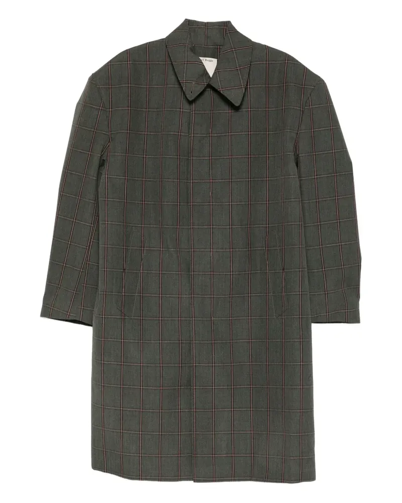 Meryll Rogge Karierter Mantel - Grün Grün