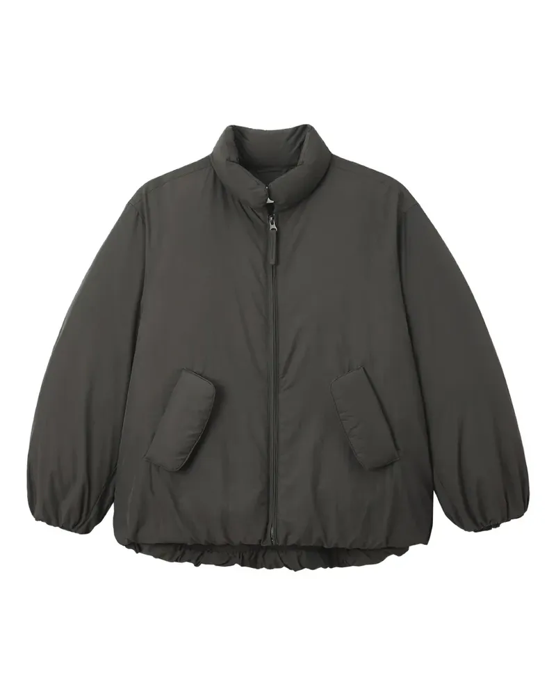 LOW CLASSIC padded high-neck jacket - Grau Grau