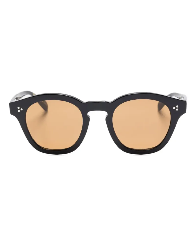 Oliver Peoples Runde Boudreau L.A. Brille - Schwarz Schwarz