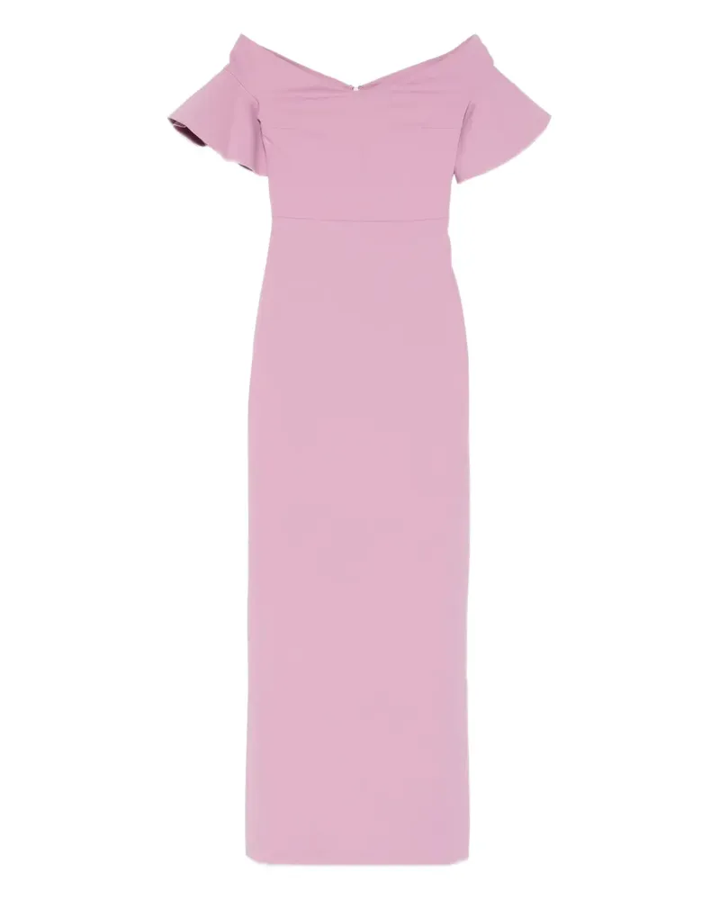 Solace London Cielo Maxikleid - Rosa Rosa