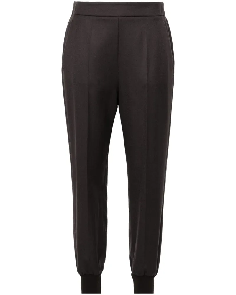 Stella McCartney Hose mit Tapered-Bein - Grau Grau