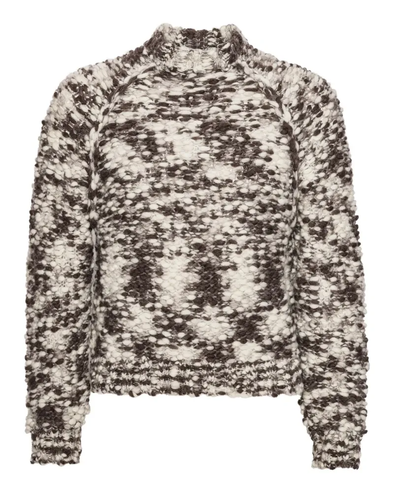 Henrik Vibskov Pullover mit Stehkragen - Weiß Weiß