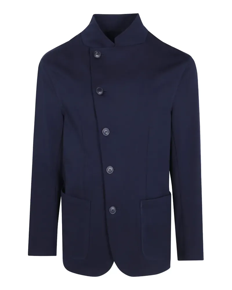 Emporio Armani Sakko mit asymmetrischem Verschluss - Blau Blau