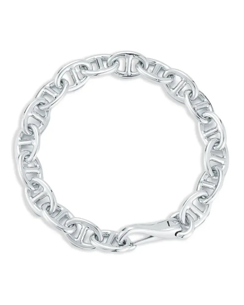 MATEO Anchor Armband - Silber Silber
