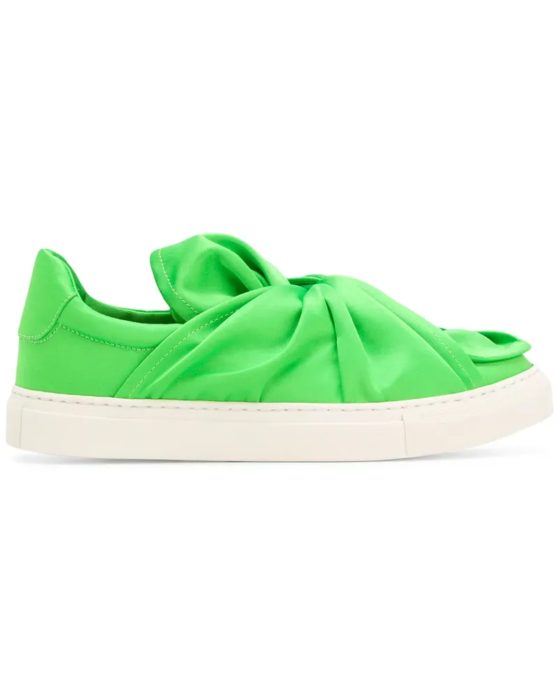 Ports 1961 knot front slip-on sneakers - Grün Grün