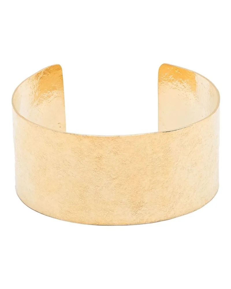 Wouters & Hendrix hammered cuff bracelet Gold