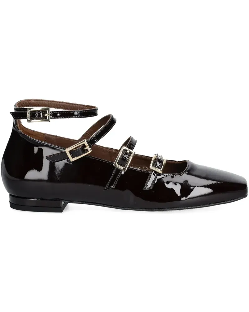 Alohas Luke Ballerinas - Schwarz Schwarz