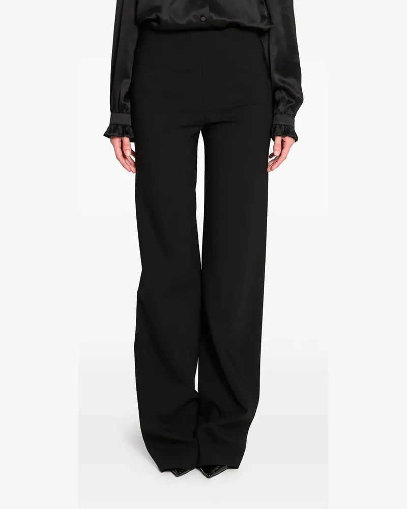 Gucci high-waist wide-leg trousers - Schwarz Schwarz