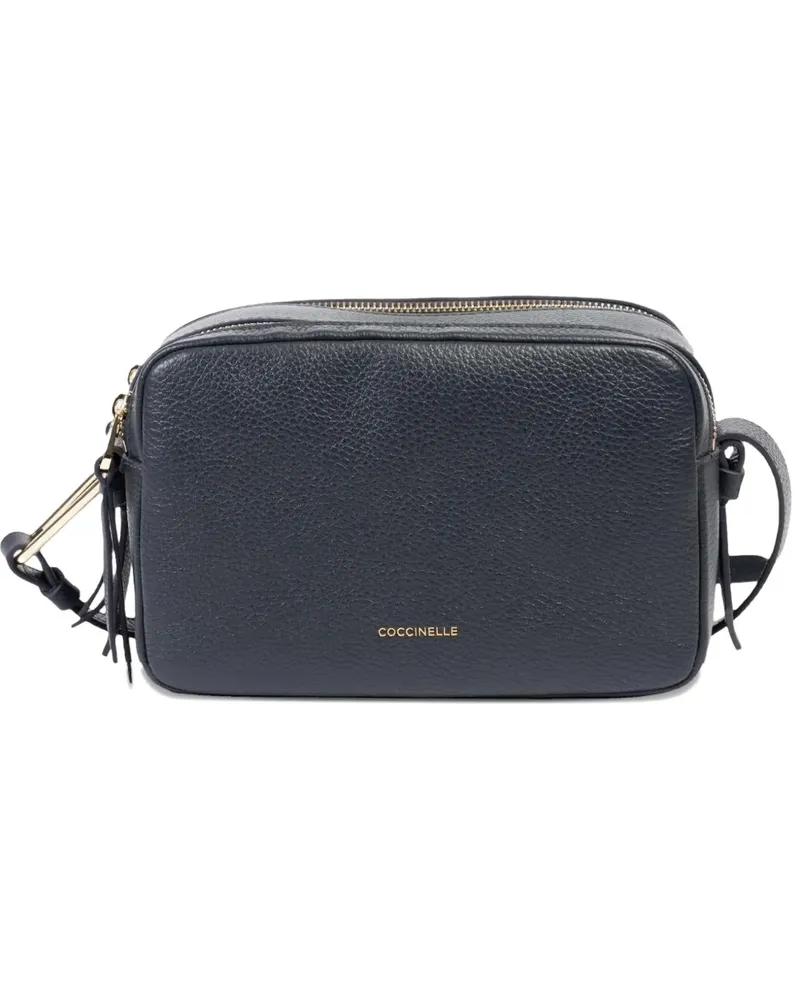 Coccinelle Malory zip-up cross body bag - Blau Blau