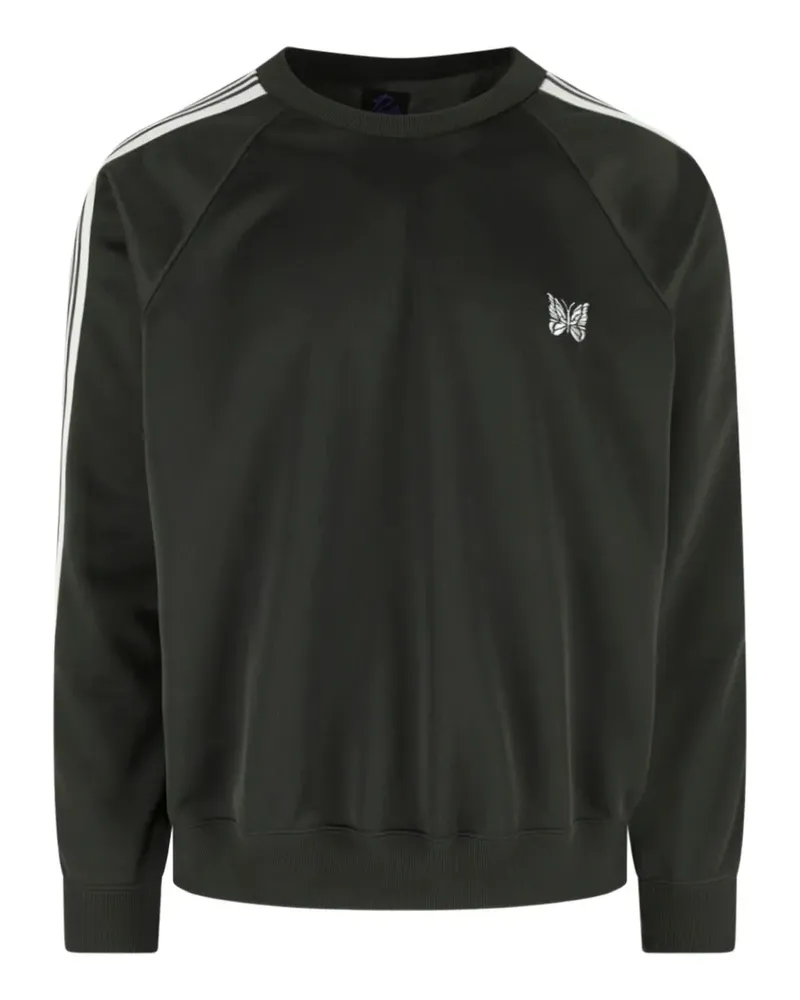 NEEDLES Poly Smooth side-stripe sweatshirt - Schwarz Schwarz