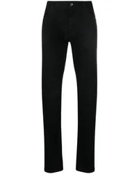 Dolce & Gabbana Straight-Leg-Jeans mit Logo Schwarz