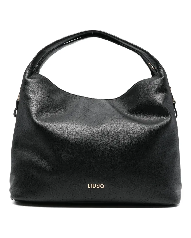 Liu Jo Tote Bag mit Reißverschluss - Schwarz Schwarz