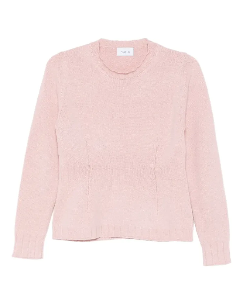 Malo Pullover aus Kaschmir - Rosa Rosa