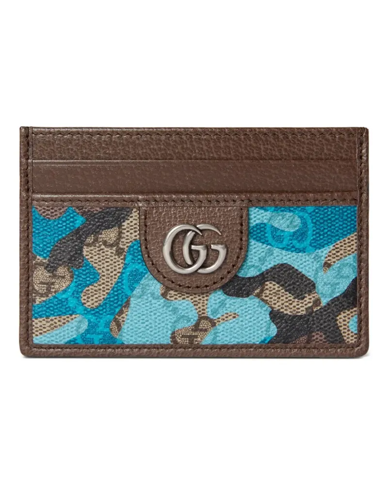 Gucci GG-icon card holder - Braun Braun